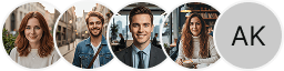 Several investor profile avatars in the Gpbong Grobn trading review block